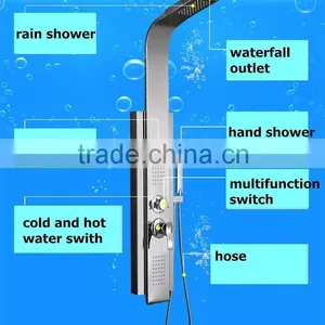Bathroom Designs Mirror Finished Column Set Shower Panel Y-012 thumbnail-3
