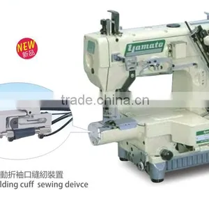 Bottom Hem With Coverstitch Machine(Servo Motor+Auto Thead Trimmer Device+Automatic Folding Cuff / Hem Sewing Device) thumbnail-3