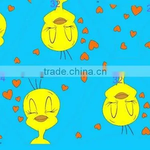 Lovely Design Digital Knitted Elastic Fabric, Kids Swimwear Fabrics Eco-friendly Fabric thumbnail-6