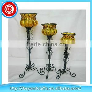 China Supply Different Highly Home Metal Candle Holder Sets thumbnail-1