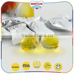 Hot Selling Lovely Round Center Filled Juice New Flavors Fruit Soft Candy thumbnail-1