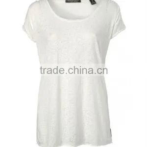 Custom Cotton and Polyester Women's T Shirt thumbnail-1