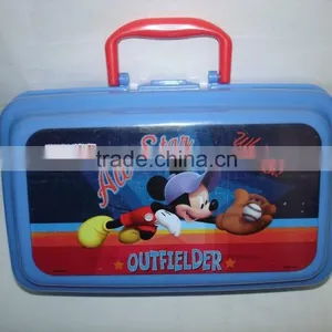 Hard Plastic Lunch Box With Handle,plastic Lunch Box for Kids ,plastic Lunch Box With Handle thumbnail-3