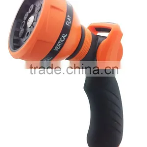10 Patterns Thumb Control Plastic Garden Hose Nozzle Handy Grip thumbnail-2