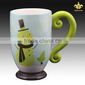 Factory Directly Wholesale Ceramic Mugs for Happy Holiday thumbnail-1