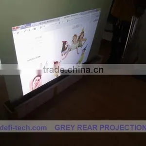 Dark Grey Color Holographic Rear Projection Screen Film,rear Projection Film Screen thumbnail-1