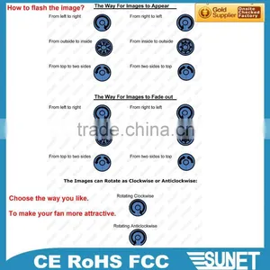 SUNJET 2016 Summer Giveaway Portable Top Quality Led Mini Fan thumbnail-5