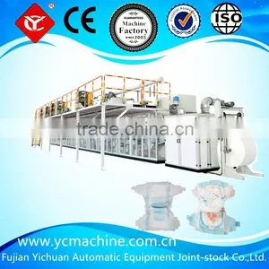 YC-YNK450-HSV High Quality Baby Diaper Machine thumbnail-1