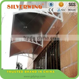 Plastic Awning Bracket for Polycarbonate Decorative Door Sunshades thumbnail-2