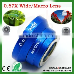 Cheapest Pice Clip 0.67xWide + Marco Lens for Iphone, Samsung, HTC, Nokia Etc thumbnail-1