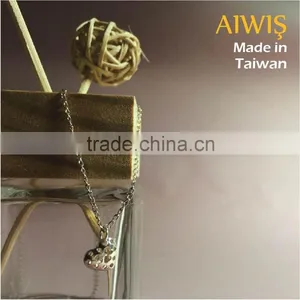 New Creative Design Dotted Heart Silver Necklice Jewelry thumbnail-1