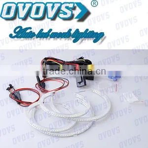 Auto Parts LED Angel Eye SMD 12V 7000K Headlight Kit 127.5mm 159mm thumbnail-1