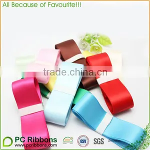 Colorful Pastel Blue Poly Satin Ribbon #3 thumbnail-1