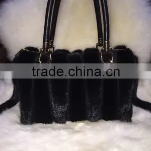 Wholesale Price Lady Mink Fur Hand Bag, Fashion Lady Bag, Ladies Shoulder Bags thumbnail-5