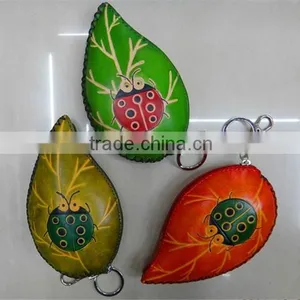 Chinese Handmade Animal Shape Genuine Leather Zip Coin Purse thumbnail-1