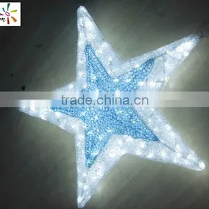 Shining Led Star Light Flashing Outdoor Christmas Star Lights Fancy Clear Star Shape Christmas Lights thumbnail-5