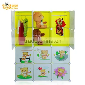 Distribute Living Room Wardrobe pp DIY Cabinet Easy to Clean thumbnail-6
