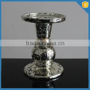 Bead Copper Gold Glass Candle Holder thumbnail-1