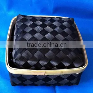 Handmade Bamboo Mini Gift Container thumbnail-1