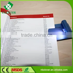ABS Material With Clip 1 Led Mini Book Reading Light for Promotion thumbnail-2