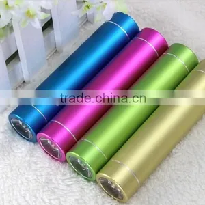 2016 Best Selling Cylinder Shaped Aluminum 2600mah Power Bank, Promotion 2600mah Power Bank thumbnail-1