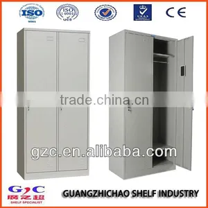 2 Door Steel Wardrobe Lockers for Staff thumbnail-1