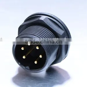 UL/TUV/SAA Approved LLT M25 6 Contacts Wire to Board Connector Waterproof Connector thumbnail-2