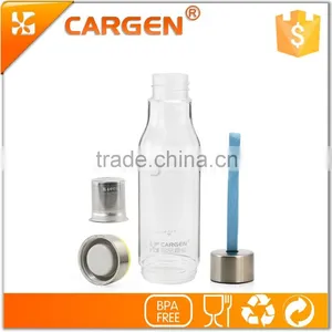 Customized 600ml Promotion Plastic Tea Filter Water Bottle thumbnail-4
