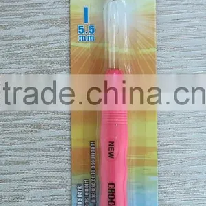 Crochet Lite Crochet Hooks, Size I/5.5mm,Pink thumbnail-1