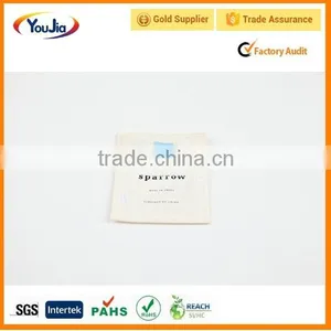 2016 Hot Sale Low Price Back Cover Fold Woven Label in High Quality thumbnail-1