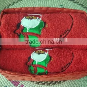 2015Newest Design X'MAS Gift Embroidery Towel Set thumbnail-2