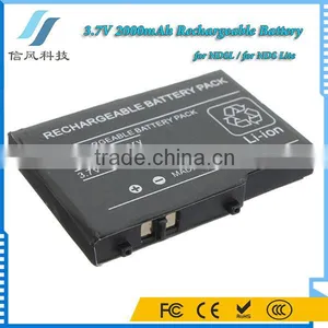 2000mAh 3.7V Rechargeable Battery for NDSL Battery Pack thumbnail-3