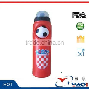 Hot Football Sports Gifts Plastic Water Bottle ,BPA Free,FDA,CE Quality Standard thumbnail-4