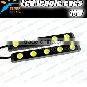 10pcs Leds10w LED Eagle Eye Daylight / Auto Lamp / Fog Lights Strips Light Eagle Eyes as Car Headlight thumbnail-1