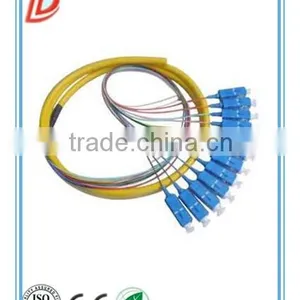 12 Core sc Connector Bundle Fiber Optic Pigtail/12 Core Optical Fiber Pigtail thumbnail-1