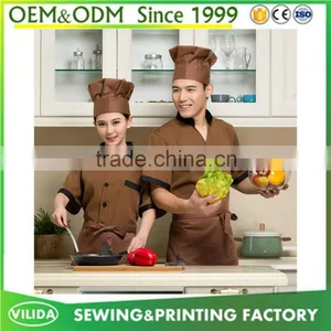Hot Sale Waiter Uniforms Western Restaurant Uniform Wholesale Waiters Waitress Uniforms thumbnail-1
