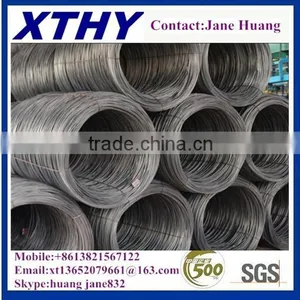 AISI,ASTM,BS,DIN,JIS,GB Hot Rolled Carbon Steel Wire Rod/ Wire Rod Steel Coil thumbnail-1