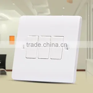 Electrical 250v 10a 86 Type 3 Gang 3 Way Wall Switch thumbnail-1