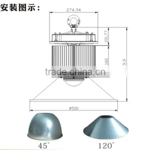 For Industrial Usage LED 150 Watt High Bay Light thumbnail-3