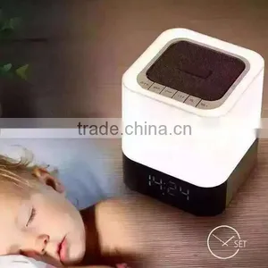 Led Lamp With Bluetooth Speaker With Alarm Clock thumbnail-1