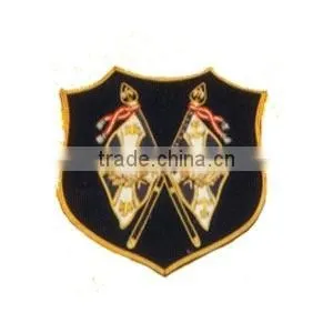 Hand Embroidered Badges , Emblems , Crest , Insignias , Patches thumbnail-1