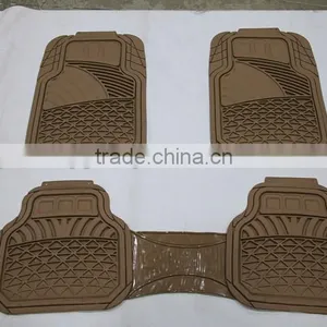 Universal Fit 5pcs Full Set Ridged Heavy Duty Rubber Floor Mats thumbnail-2