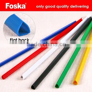 A4 Flat Back PVC Slide Binder/PVC Sliding Binder. thumbnail-1