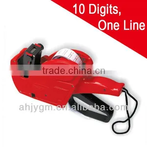Different Colors 10 Digitals Plastic Price Labeler Gun. thumbnail-1