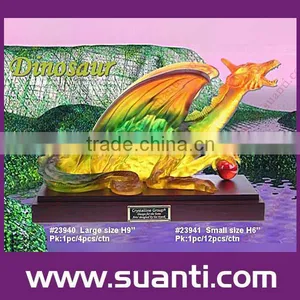 Crystal Dragon Polyresin Statue thumbnail-1
