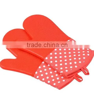 2016 Lengthened Cotton Oven Mitt,silicone Oven Mitt thumbnail-4