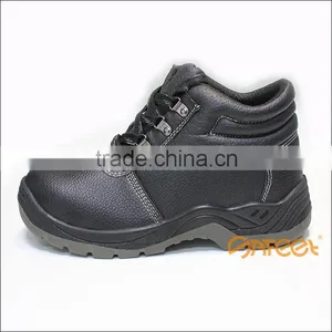 Guangzhou Factory PU Injection Asphalt Paving Safety Shoes Antistatic Booties Double Safety Double Safety Footwear SA-1225 thumbnail-3