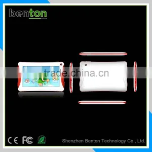 Best Brand 7inch Quad Core Dual OS Plastic Kids Protector Tablet thumbnail-4