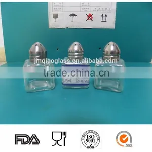 25ml Square Glass Flavour Jar for Salt or Pepper thumbnail-1