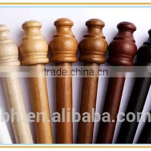 Perfect Surface Treatment Natural Wooden Curtain Rod thumbnail-4